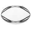 Yosoo Health Gear Rugby Ball Inflatable Rugby Practice Ball, Number 9 Standard Size Rugby Ball High Elasticity Wear Water PVC Rugby Training Ball for Match and Daily Training White view 1