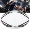 Yosoo Health Gear Rugby Ball Inflatable Rugby Practice Ball, Number 9 Standard Size Rugby Ball High Elasticity Wear Water PVC Rugby Training Ball for Match and Daily Training White view 4