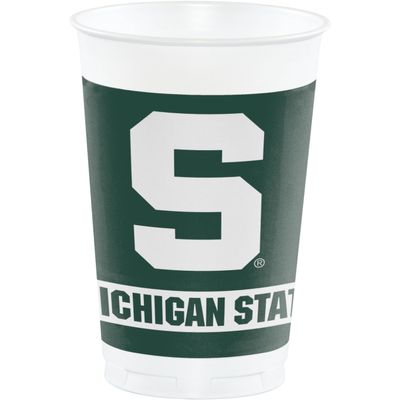 Trendware Michigan State University 20 oz. Plastic Cups, 24 Count