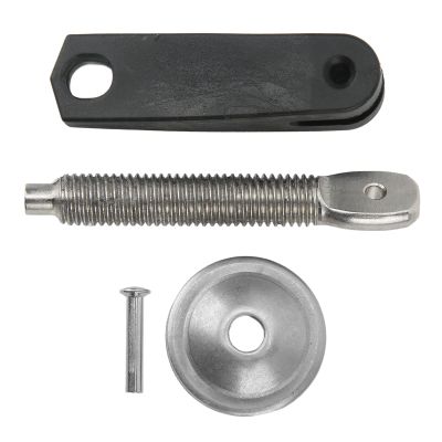 BONKZEBU Transom Clamp Assy for E40G Outboard Motor, Stainless Steel Motor Swivel Mount Plate, Boat Motor Parts, Outboard Motor Accessories