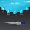 MARINE CITY Wooden Handle 304 Grade Stainless Steel Splicing FID Spike with Sanded Smooth Beech Wood Handle for Ropes (Small (Blue)) view 4