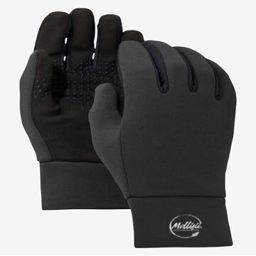 MOLLIFII Kids' Burton Touch N Go Glove Liner, Black