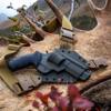 Kenai Chest Holster for a Smith & Wesson - MAS Grey/Coyote (Model - Shield 9/40, Fits 2.0, Right) view 4