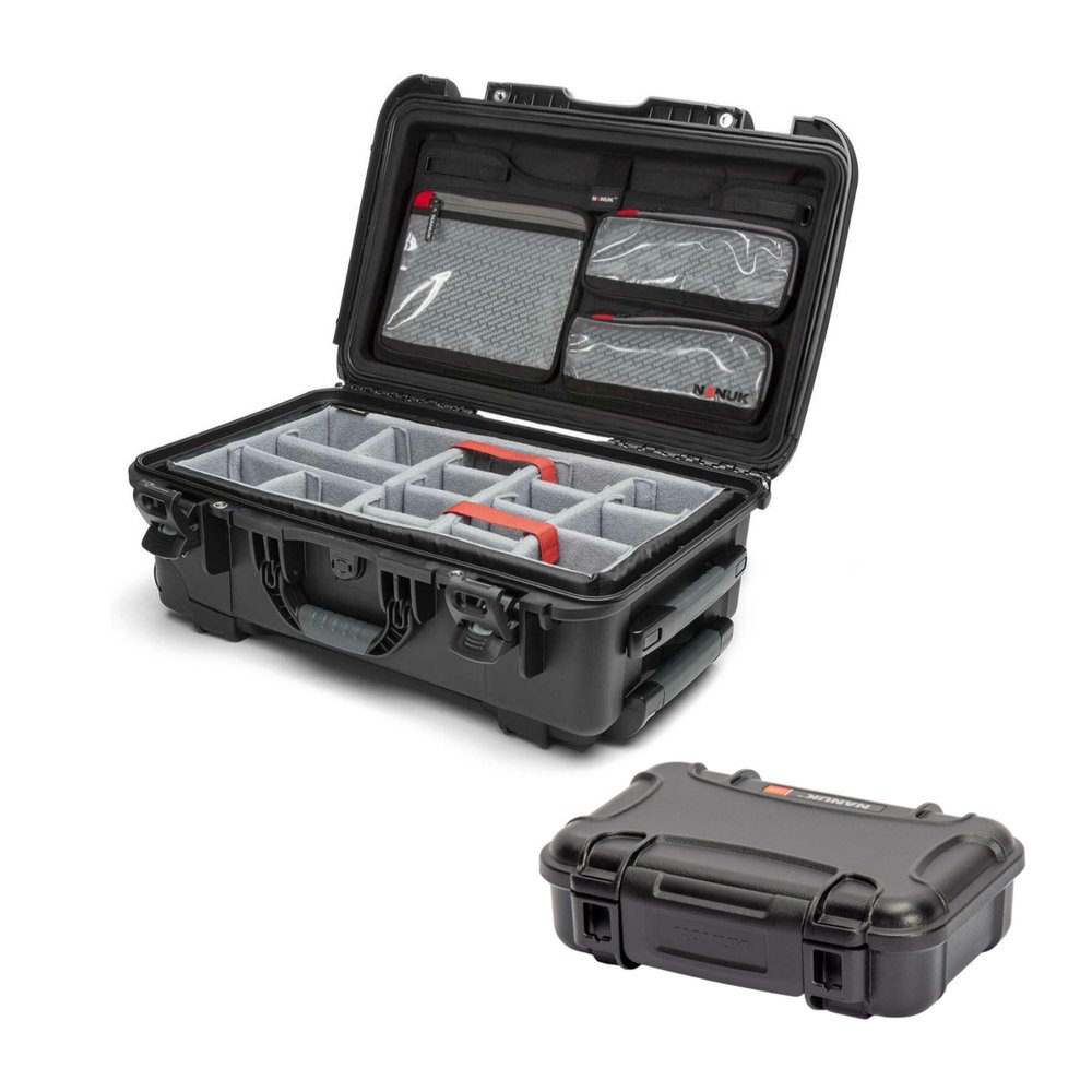 Nanuk 935 Waterproof Hard Case Bundle (Black)