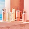 Hydro Flask Travel Tumbler with Handle, Lid and Straw - Insulated Stainless Steel in 40 Oz Seacliff view 4