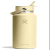 Hydro Flask 40 Oz Wide Mouth Flex Straw Cap Starlight view 1
