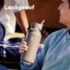 Hydro Flask 40 Oz Wide Mouth Flex Straw Cap Starlight view 4