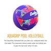 Baden Aquagrip Soft Neoprene Cover Swimming Pool Volleyball All Ages Official Size 5 Purple/Yellow Electric Palm view 2