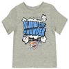 Outerstuff Oklahoma City Thunder NBA Infant Toddler Short Sleeve Tee, Heather Grey 12 Months view 1