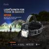 Fenix HP35R SAR 4000 Lumen USB-C Rechargeable Headlamp, with Spotlight and Floodlight and Flame Retardant Headband for Search and Rescue, Outdoor Use, Emergencies and More view 2