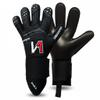 ONEKEEPER Viper Black Professional-Level Goalkeeper Glove for Kids & Youth & Adults | GK Soccer Goalie Gloves | 3.5 mm Contact Latex | Negative Cut | Removable Strap (Black, 6) view 1