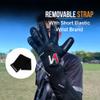 ONEKEEPER Viper Black Professional-Level Goalkeeper Glove for Kids & Youth & Adults | GK Soccer Goalie Gloves | 3.5 mm Contact Latex | Negative Cut | Removable Strap (Black, 6) view 4