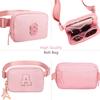 Birthday Gifts for 3 4 5 6 7 8 9 10 11 12 13 Year Old Girls - Initial Fanny Pack Crossbody Bag Belt Bag Purse for Girls Teens Personalized Trendy Stuff for Kids Christmas Gifts A view 3
