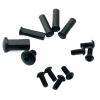 Ayull 13-Pieces Set Custom Stainless Screws Fits for Cold Steel 4"" Ti-Lite 26SP, Scales Handle Patch Screw Set DIY Replacement(Black) view 1