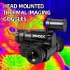 BINOCK BTI10 Helmet Thermal Imaging Goggles, 15 mm Lens Night Vision Scope with 384x288 Matrix, 800m Person Recognition, 1500m Car Recognition Head Mounted Thermal Monocular for Camping Hunting view 3