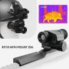BINOCK BTI10 Helmet Thermal Imaging Goggles, 15 mm Lens Night Vision Scope with 384x288 Matrix, 800m Person Recognition, 1500m Car Recognition Head Mounted Thermal Monocular for Camping Hunting view 4