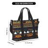 African Ethnic Pattern Small Duffel Bag Foldable Travel Bag Weekender Bag Overnight Gym Hospital Bags For Women&Men view 4