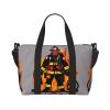 Firefighter Fireman Small Duffel Bag Foldable Travel Bag Weekender Bag Overnight Gym Hospital Bags For Women&Men view 2