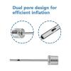 30 Pcs Stainless Steel Airs Needle Ball Needle Air Inflation Needle for Blowing Up Football Basketball view 4