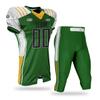 Custom Adult Youth Football Jersey with Stripes Sublimation Printed Logo Name Number view 3