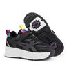 ZYANLING Kids Roller Skates Shoes Sneakers for Boys & Girls, Outdoor Skateboarding Shoe with 2-Wheels Fashion Parkour Shoes Unisex Retractable Skating Shoes for Children's Park Sports Walking view 1