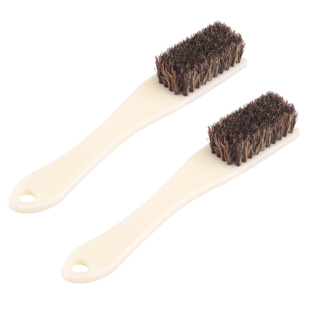 Psdndeww 2pcs Firm Bouldering Chalk Brush Rock Climbing and Bouldering Brush Bristles Tool for Climbing Bouldering, Brown Large