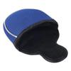 Andux Mesh Heel-Shafted Mallet Putter Cover Golf Putter Head Covers Blue, Semicircle MT/TG13 view 4
