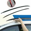 ManiGoon 2Pcs Fits for BMW X4 2018-2021 2022 Aluminum Roof Rail Rack Side Rail Bar Cover, Black view 2