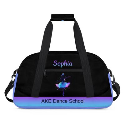 Dance-Duffel-Bag for Girls-Women Personalized Dancers-Gifts Weekend Overnight Luggage Travel-Tote-Bag Small Gym Bag