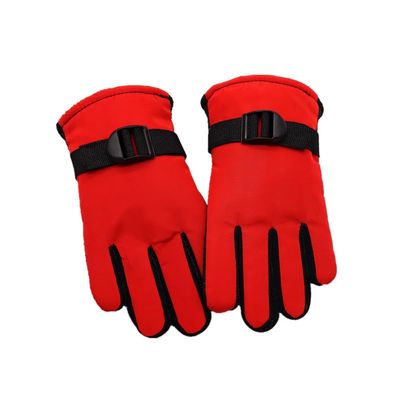Psdndeww Kids Gloves Waterproof Outdoor Full Finger Thermal Gloves Children Winter Snow Mittens For For 3-13 Years Girl