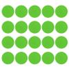 JIAXUE 20Pcs Home Air Hockey 2.5inch Heavy Hockey Tables Table Game Air Hockey Replacement Part, 64mm Light Green view 1