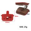 2pcs Bike Brake for PADS, Mountain Bike Disc Brakes Bike Disc Brake for PADS for Kugoo G for Booster Electric Scooter view 2