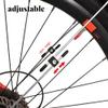 MYJACOB Bike Fenders 700c Adjustable Bicycle Mudguard Set for Most Road Bikes, black view 3