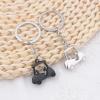 Sdopbinbin Golf Cart Keychain for Brother Sister Keychain for Son Daughter Birthday Gifts for Boyfriend Girlfriend Christmas Gift for Friend Bestie Mens Golf Key Chain for Husband Wife 2 PCS, Small view 2
