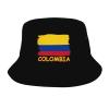Unisex Colombia Flag Bucket Hat for Women Men Summer Sun Beach Hat Packable Colombian Fisherman Cap for Casual view 1