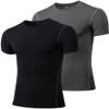 Men's Compression Shirts Athletic Workout Shirts Short Sleeve Sports T Shirts Base Layer Undershirts Gym Tops view 1