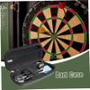 XJKLBYQ Sentinel EVA Foam Case,Holds 3 Darts and Extra Accessories,EVA Box with Mesh Pocket,Zipper Closure Holder for Steel and Soft Tips, Black view 3