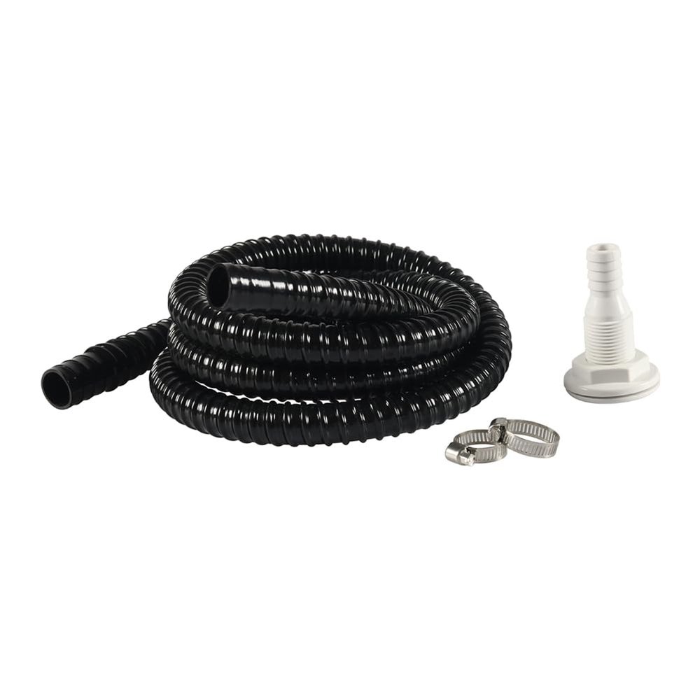 Three T FSFY 3/4 Inch Bilge Pump Hose 6FT Installation Pumping Kit ABS Black For Boats Marine Yacht