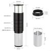 Bike Fork Stem Extender, Hidden Fork Extender, Bike Stem Increaser, Hidden Height Increase, Head up Adapter for Cycling, Road Bike, view 2