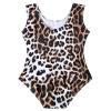 Domusgo Gymnastics Leotards for Girls 2t 3t Brown Sparkly One Piece Tumbling Outfits view 2