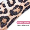 Domusgo Gymnastics Leotards for Girls 2t 3t Brown Sparkly One Piece Tumbling Outfits view 4