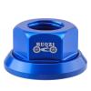 Montesy Bike Hubs Nut Flanged Before Rear Wheel Lock Screw Aluminum Alloy Bikes Wheel Nut Bike Foldable Fixed Gear view 1