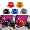 Montesy Bike Hubs Nut Flanged Before Rear Wheel Lock Screw Aluminum Alloy Bikes Wheel Nut Bike Foldable Fixed Gear view 2