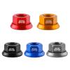 Montesy Bike Hubs Nut Flanged Before Rear Wheel Lock Screw Aluminum Alloy Bikes Wheel Nut Bike Foldable Fixed Gear view 4