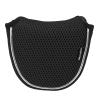 Andux Mesh Golf Putter Head Covers for Low Center Shaft Putter MT/TG22, Semicircle Black view 3