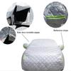 Car Hail Cover Protector Compatible with Subaru WRX STIS209 2018-2024, Car Cover Hail Protection, Hail Protector Car Cover, 5-layer Thickend, Car Covers Waterproof Breathable Large, Hail Car Cover(Bla view 4