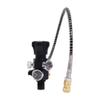 TUXING 2L/122ci 4500psi Carbon Fiber Air TankEmpty Bottle Paintball Filling Station with Two Pressure Gauges Up to with 24 Inch High Pressure Hose M18*1.5 view 4