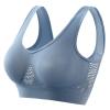 Generic Sports Bras for Women New Upgrade Breathable Cool Liftup Air Bra Large Bust Full Support Seamless Sports Air Bra Fall Sales Today Deals Prime, Small, A#02blue view 1