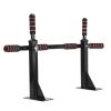 JDXQBLD Indoor Pull-up Single Bar Exerciser Multi-functional Rings Mount (Black 94 * 51 * 18) view 1