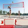 Bearwill Volleyball Net, 12FT Portable Volleyball Net for Backyard, Freestanding Volley Ball Set Height Adjustable with Carry Bag, Volley Ball Practice Nets Training Equipment for Indoor and Outdoor view 2